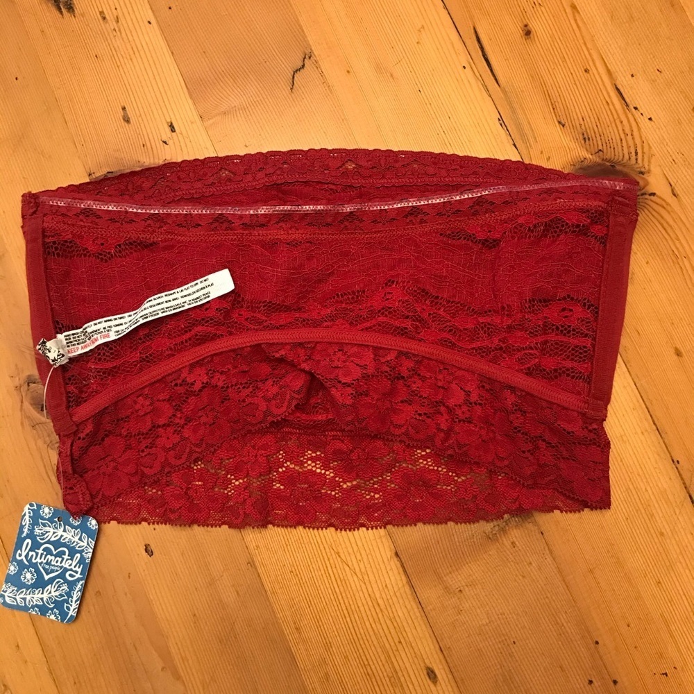 🌺FREE PEOPLE Lace Bandeau Bralette - Picture 4 of 7